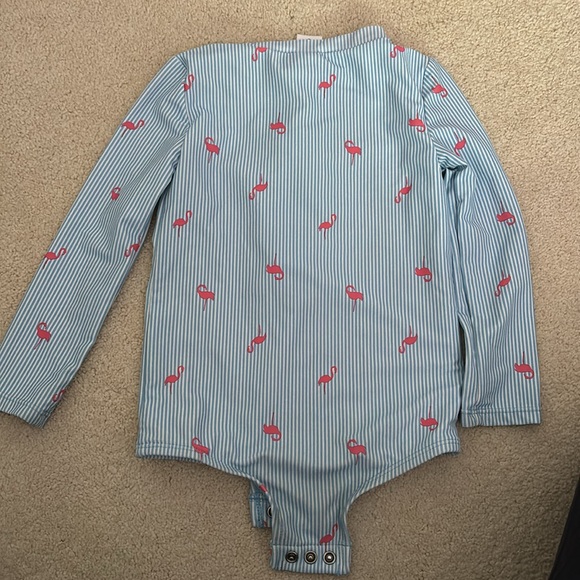 Flamingo Striped Rashguard - Picture 2 of 3